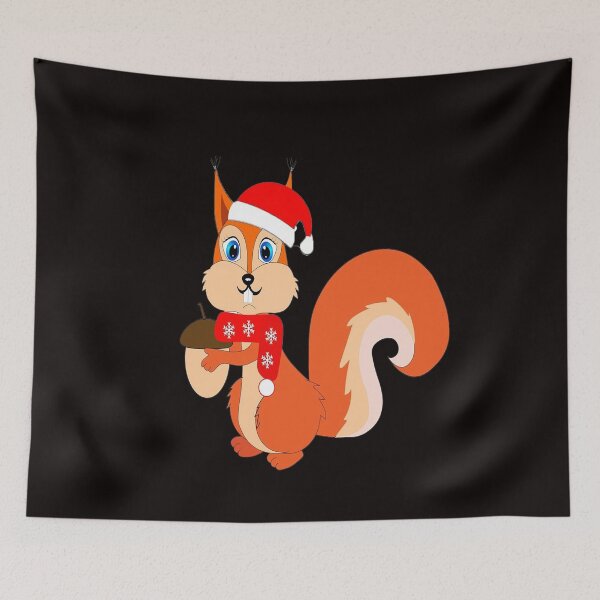Item preview, Santa Squirrel Mom child Gift For Women Girls Men kids-Vintage Just a Girl Who Loves Squirrels Funny Animal  Gifts designed and sold by Dadya.