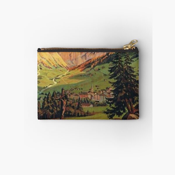 Item preview, retro chemin de fer electrique loeche les bains designed and sold by CorasPosters.