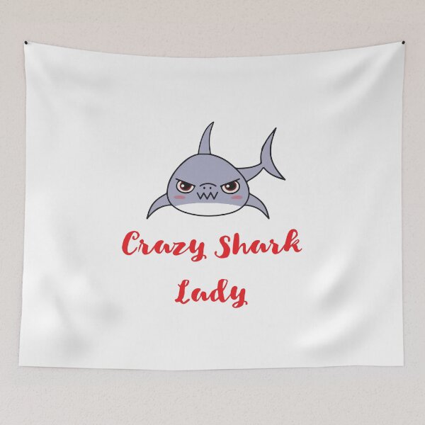 Item preview, Cute Shark Lady designed and sold by DesignArena.