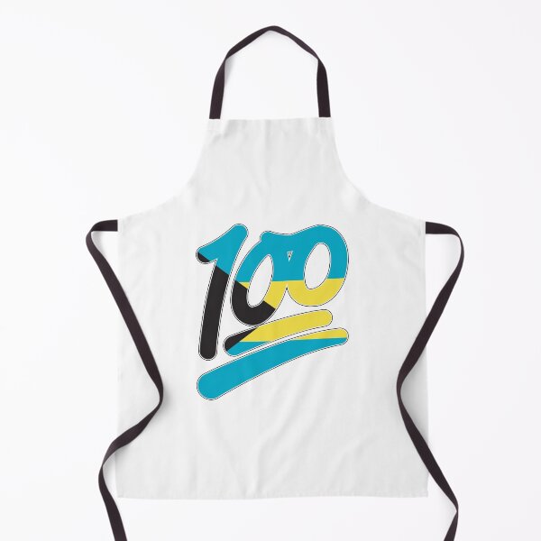 Item preview, Bahamas Flag 100 Emoji designed and sold by IdentiTee Studios.