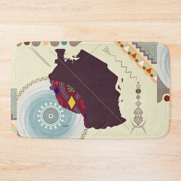 Item preview, Tanzania Stylized designed and sold by lanrestudio.