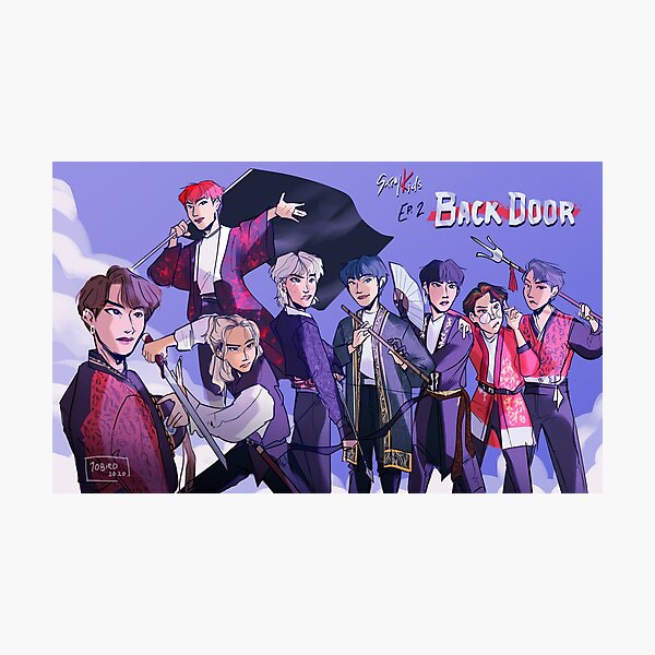 Item preview, Stray Kids: Back Door!  designed and sold by t0birooo.