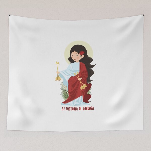 Item preview, Saint Victoria of Córdoba designed and sold by AlMAO2O.