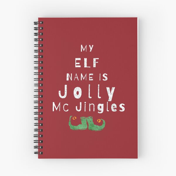 Item preview, My Elf Name Is Jolly Mc Jingles designed and sold by Sunny Collections.