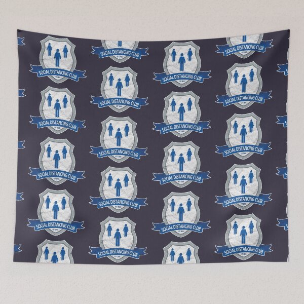 Item preview, Social Distancing Club (distressed design) designed and sold by siggyspatsky.
