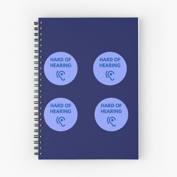 Item preview, I Am Hard of Hearing, Hearing Impaired Blue Pack designed and sold by JessyDesigns.