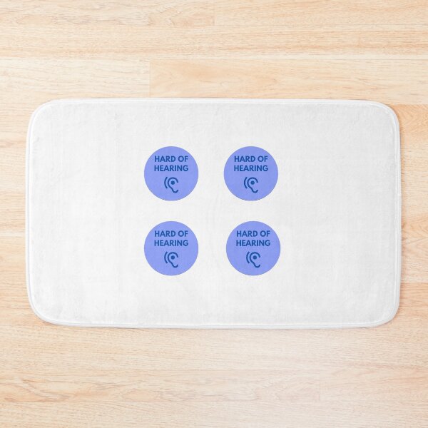 Item preview, I Am Hard of Hearing, Hearing Impaired Blue Pack designed and sold by JessyDesigns.