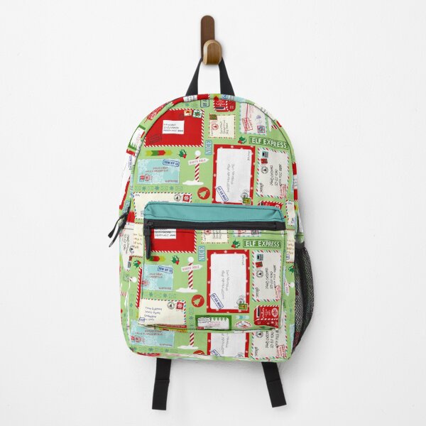 Item preview, Kids Letters to Santa ~ Christmas Pattern ~ Mint designed and sold by WickedRefined - Nicole Demereckis.