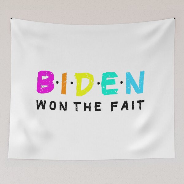 Item preview, BIDEN WOM THE FAIT Win  Celebrate Biden 46th President 2020 Elected Biden T-Shirt designed and sold by abdoMounaim.
