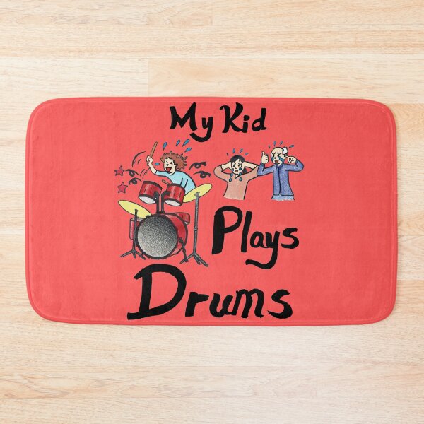 Item preview, My Kid Plays Drums FunnyCartoon Musician Drummer ParentsGift	 designed and sold by AliceXueTrp.