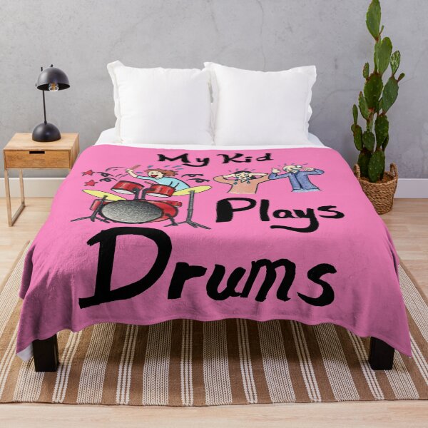 Item preview, My Kid Plays Drums FunnyCartoon Musician Drummer ParentsGift	 designed and sold by AliceXueTrp.