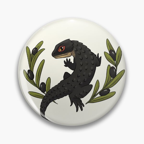 Item preview, Red-eyed Crocodile Skink designed and sold by Annadrujok.