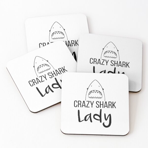 Item preview, Crazy Shark Lady designed and sold by DesignArena.