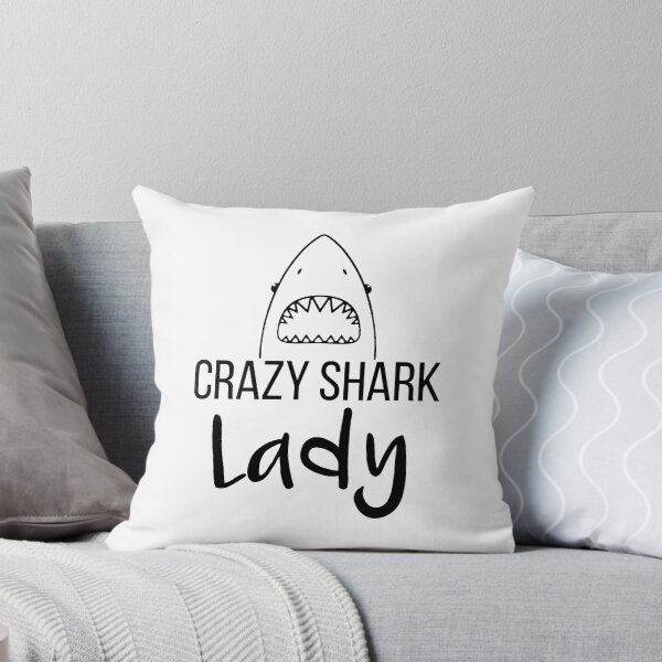 Item preview, Crazy Shark Lady designed and sold by DesignArena.