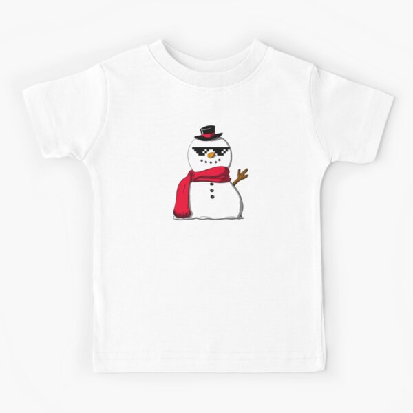 The Dancing Snowmen Kids T Shirt By Savinart Redbubble - roblox active and chill snowman