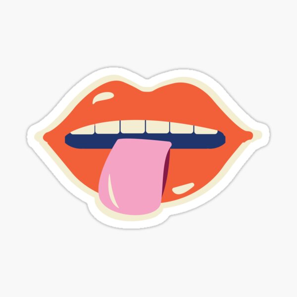 stick-your-tongue-out-sticker-by-sophrobison-redbubble