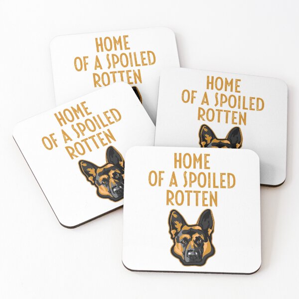 Item preview, Home Of A Spoiled Rotten German Shepherd Puppy Dog designed and sold by FiveDucklings.