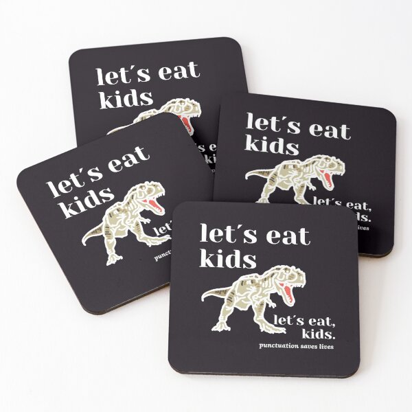 Item preview, Let's Eat Kids Punctuation Saves Lives. Funny Grammar Punctuation designed and sold by joanaoberg.