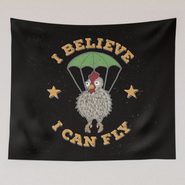 Item preview, I Believe I Can Fly designed and sold by SiddharthaMoon.