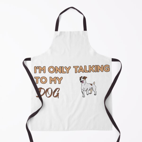 Item preview, I'm only talking to my dog designed and sold by MedBoularouah.