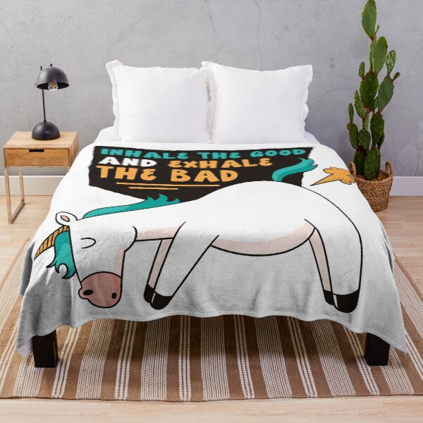 Item preview, Yoga Unicorn - Inhale the good, exhale the bad designed and sold by infleims.