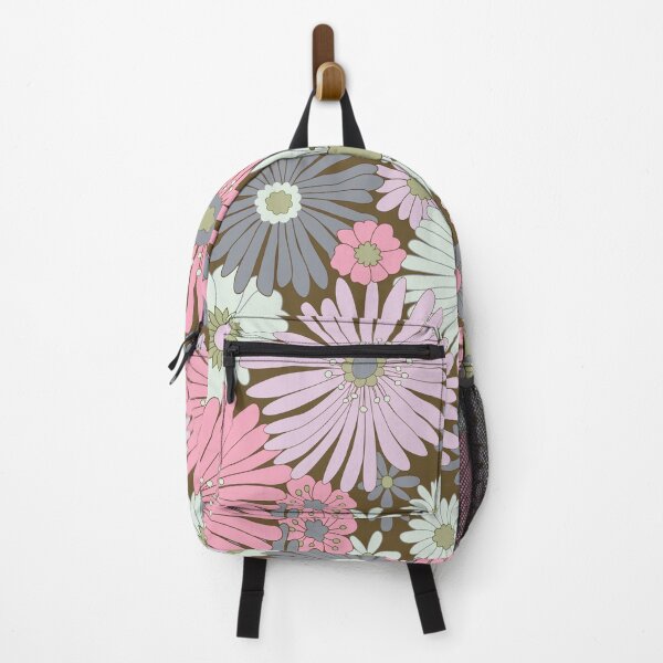 Item preview, Pink & Purple Pastel Retro Flowers designed and sold by Eyestigmatic.