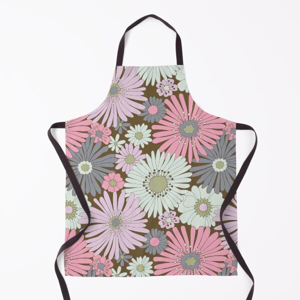 Item preview, Pink & Purple Pastel Retro Flowers designed and sold by Eyestigmatic.