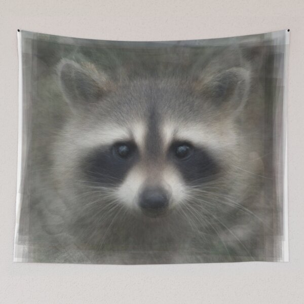 Item preview, Raccoon Overlay Portrait designed and sold by Steven Socha.