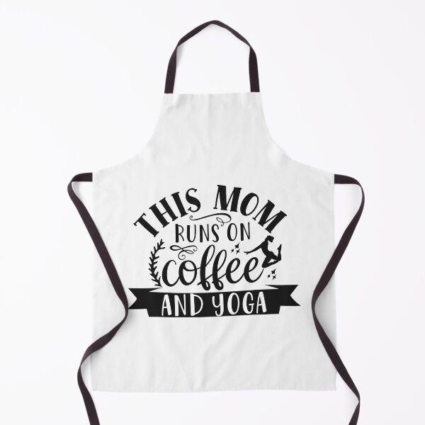 Item preview, This mom runs on coffee and yoga designed and sold by shinoshop.