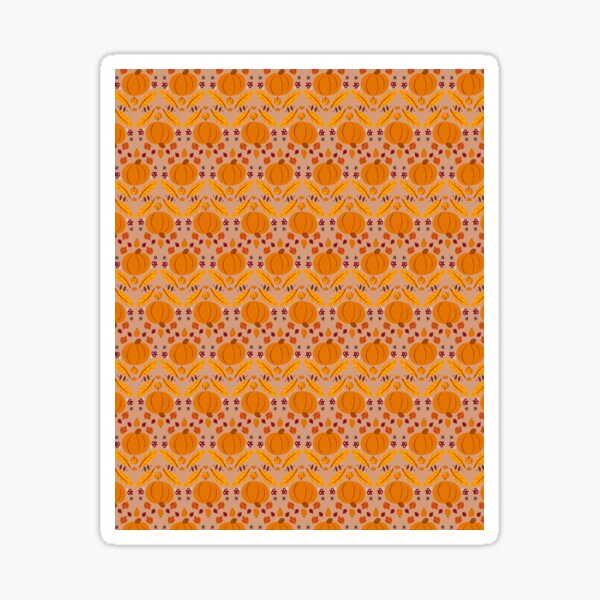 Falling for Autumn-Main Pattern Sticker