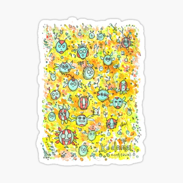 Kodamas - Tree Spirits Sticker