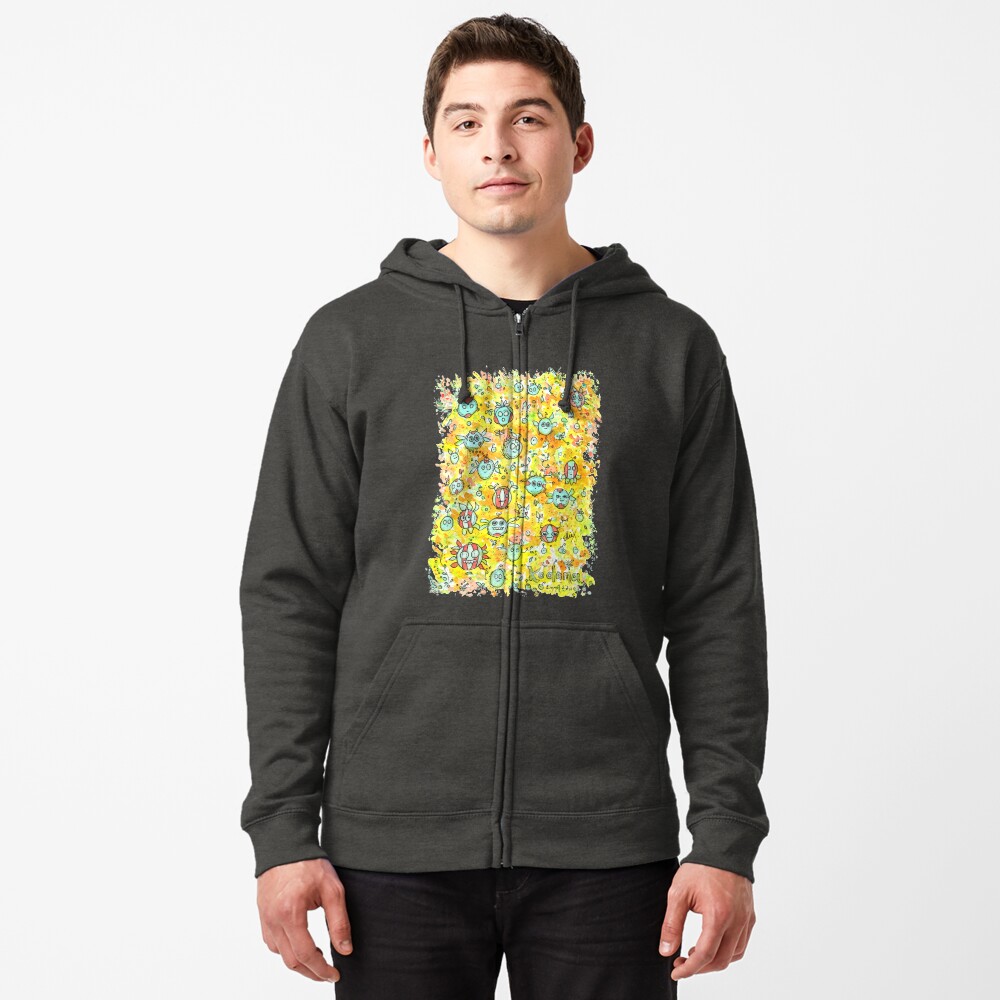 Item preview, Zipped Hoodie designed and sold by ElliaDesigns.
