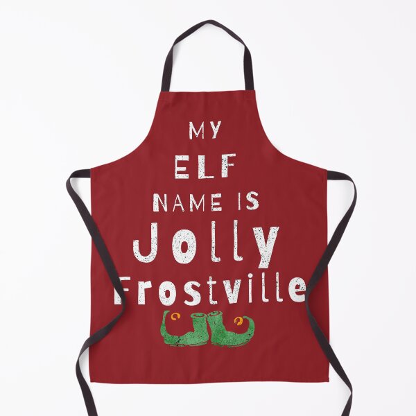 Item preview, My Elf Name Is Jolly Frostville designed and sold by Sunny Collections.