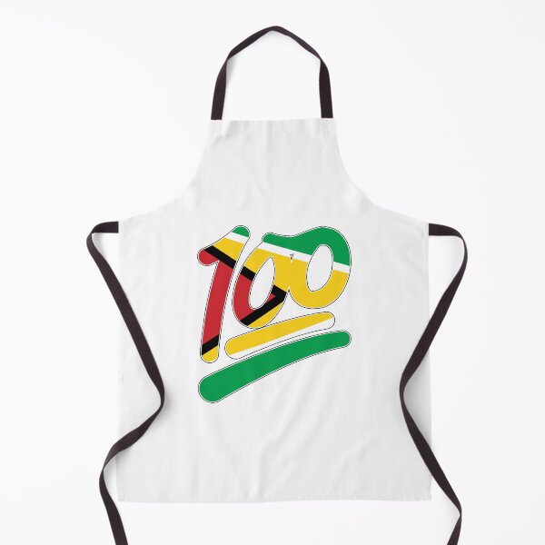Item preview, Guyana Flag 100 Emoji designed and sold by IdentiTee Studios.