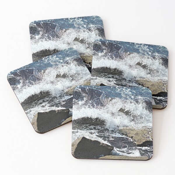 Item preview, Sea Wave Breaking on Rocks designed and sold by Anna Lemos.