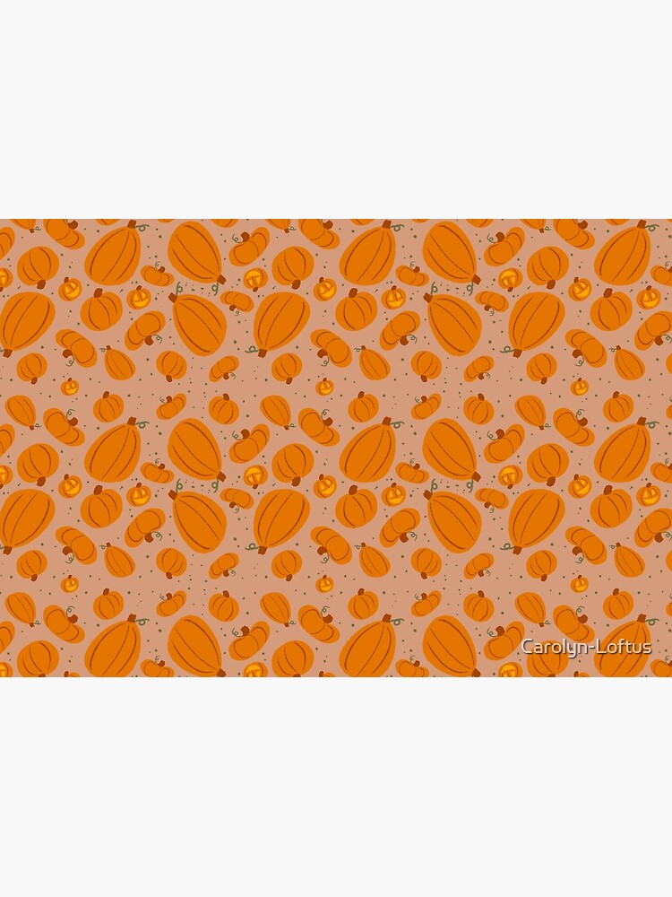 Falling for Autumn-Pumpkin Pattern by Carolyn-Loftus