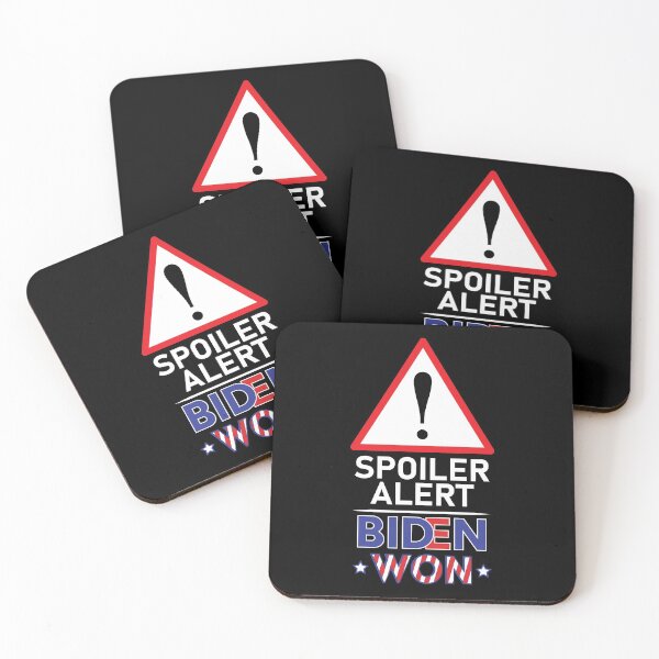 Item preview, Biden Won Get Over It Deal With It - Biden Wins - Spoiler Alert Biden Won designed and sold by LookFrog.
