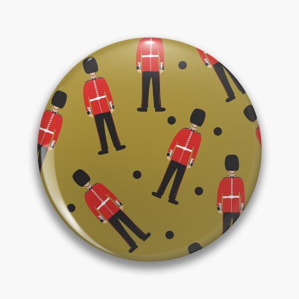 Item preview, Queen's guard soldier and circle designed and sold by kim tang.