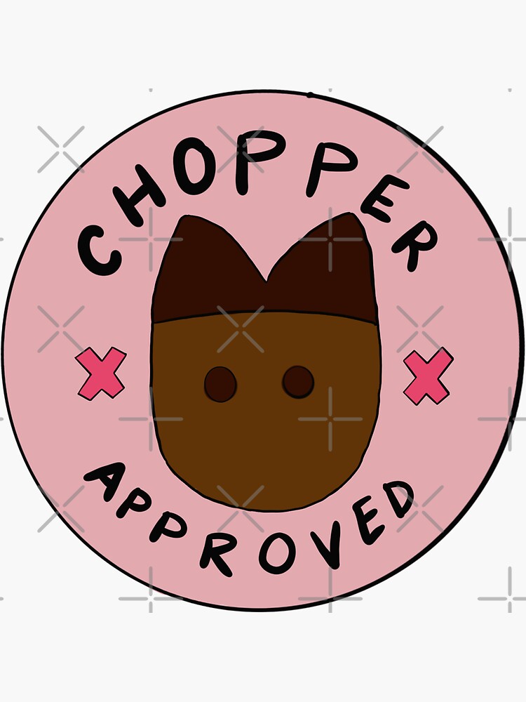 Monster Point Chopper Sticker for Sale by Beandoodz