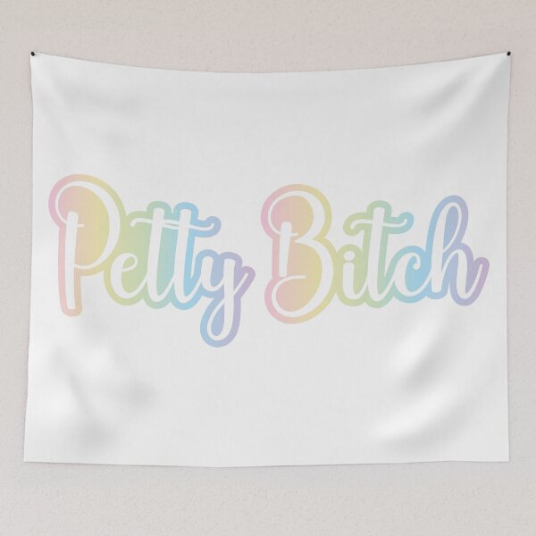 Item preview, Petty Bitch. Sticker designed and sold by TheBearandBunny.