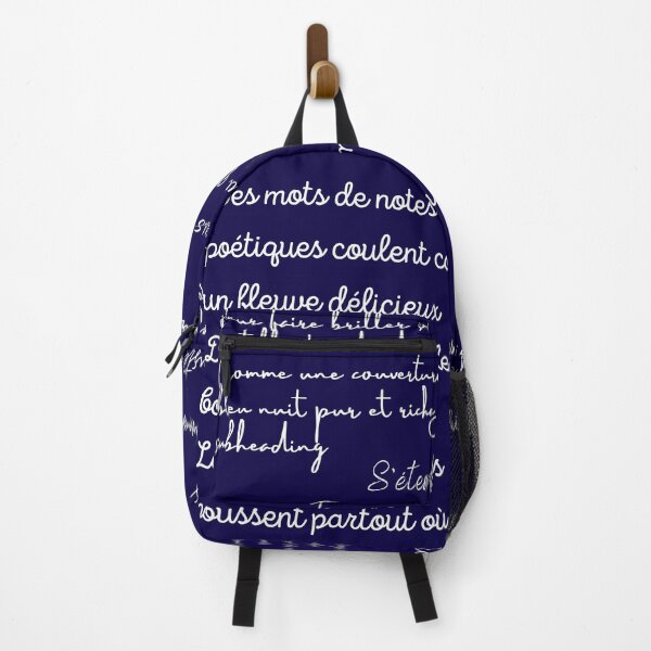 Item preview, Ink Blue French Poetry designed and sold by BhARTi Taylor.