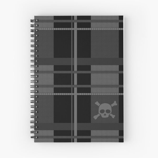 Artikelvorschau, Plaid mit Totenkopf entworfen und verkauft von AdinaRose.