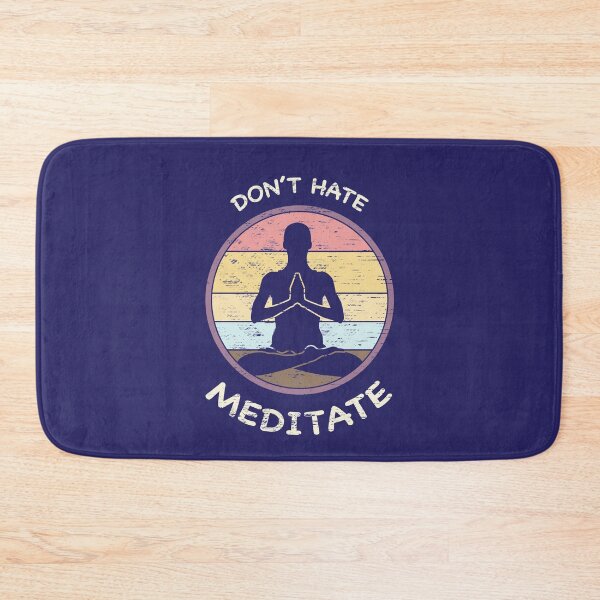 Item preview, Don't Hate, Meditate designed and sold by Art by s2ray.