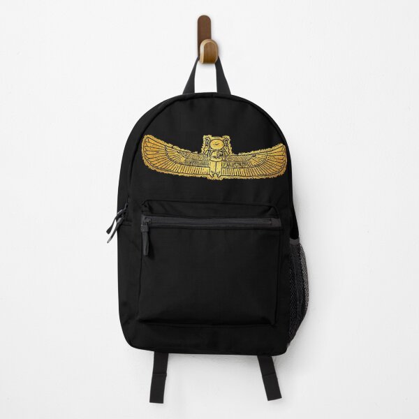 Item preview, Ram headed winged scarab. (Gold 2. On black.) designed and sold by DotorEaon.