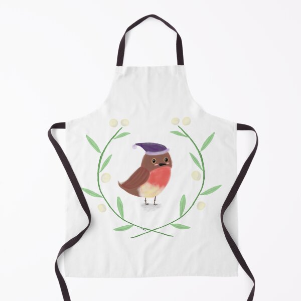 Item preview, Mistletoe surrounding miss robin  designed and sold by Charlotsart .