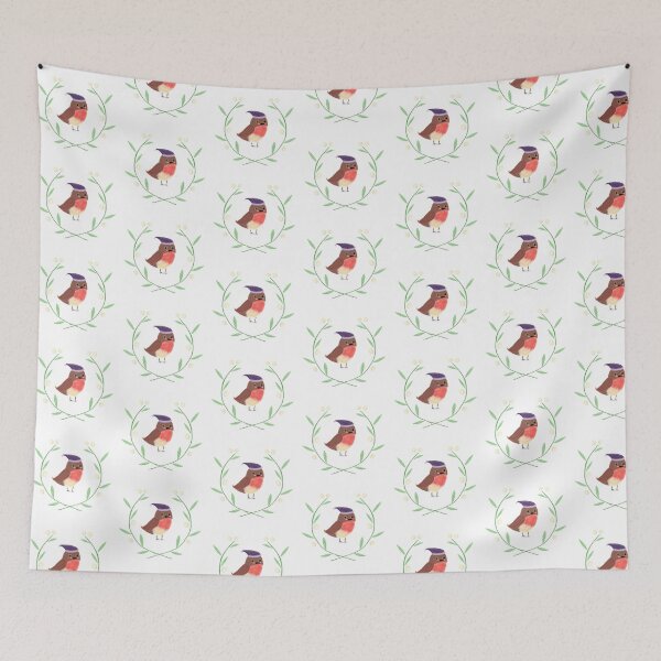Item preview, Mistletoe surrounding miss robin  designed and sold by Charlotsart .