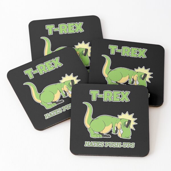 Item preview, T-Rex Hates Push-Ups designed and sold by infleims.