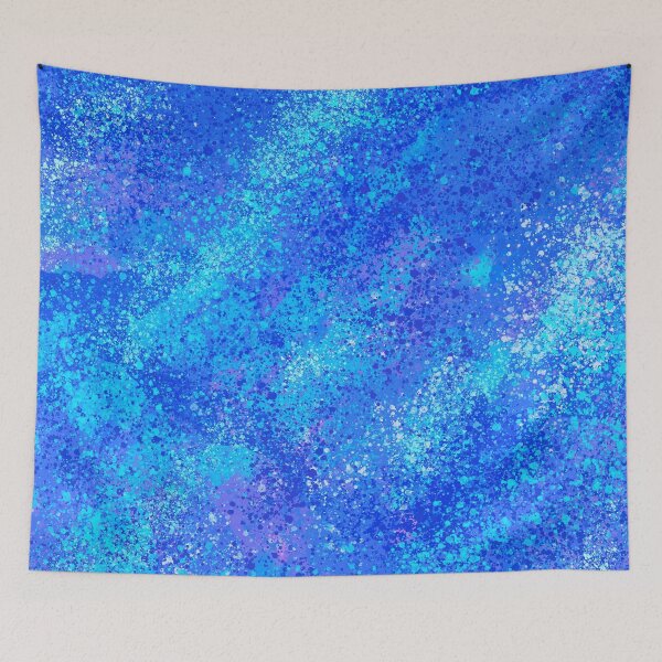Item preview, Abstract Galaxy in Blues and Purples designed and sold by Whoopsidoodle.