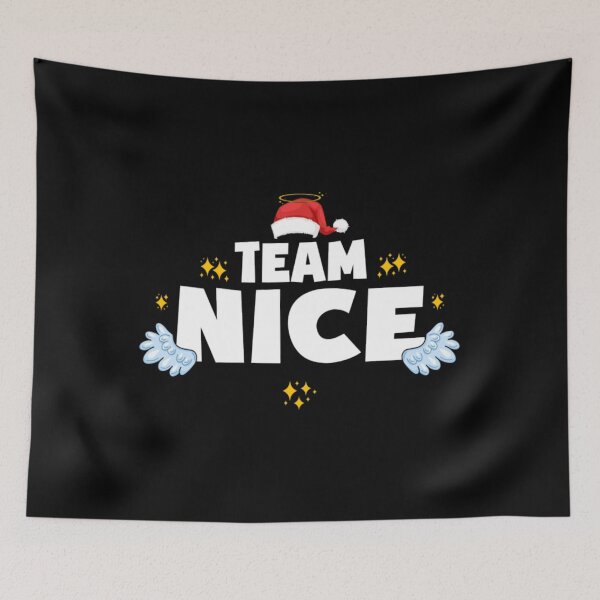 Item preview, Christmas Team Nice Funny Matching Pajama Couple Family designed and sold by HolmesMillie1.