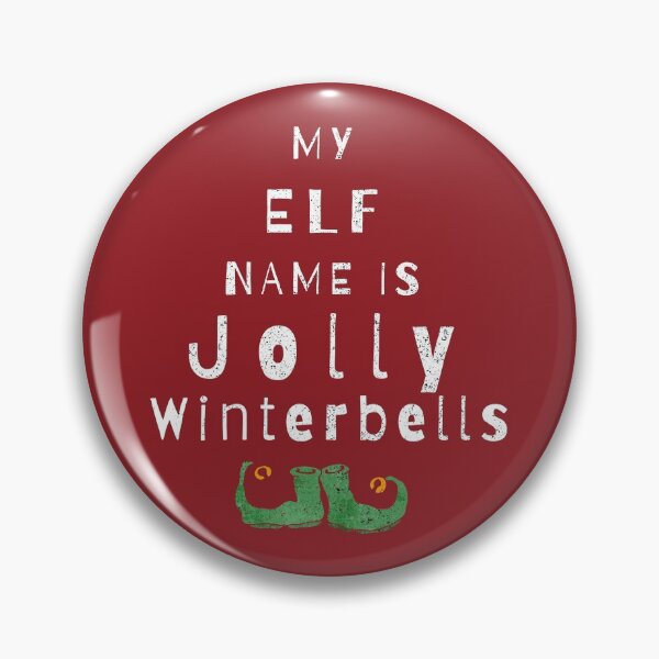 Item preview, My Elf Name Is Jolly Winterbells designed and sold by Sunny Collections.